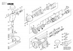 Bosch 0 607 561 112 400 WATT-SERIE Pneumatic Shears Spare Parts